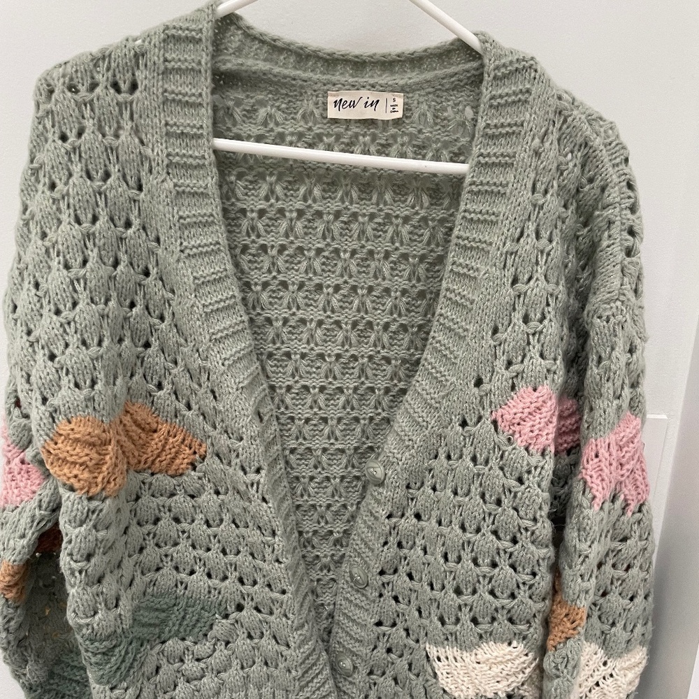 Multi color cardigan